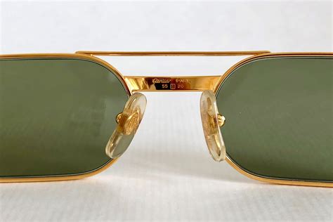 used cartier sunglasses|cartier sunglasses vintage.